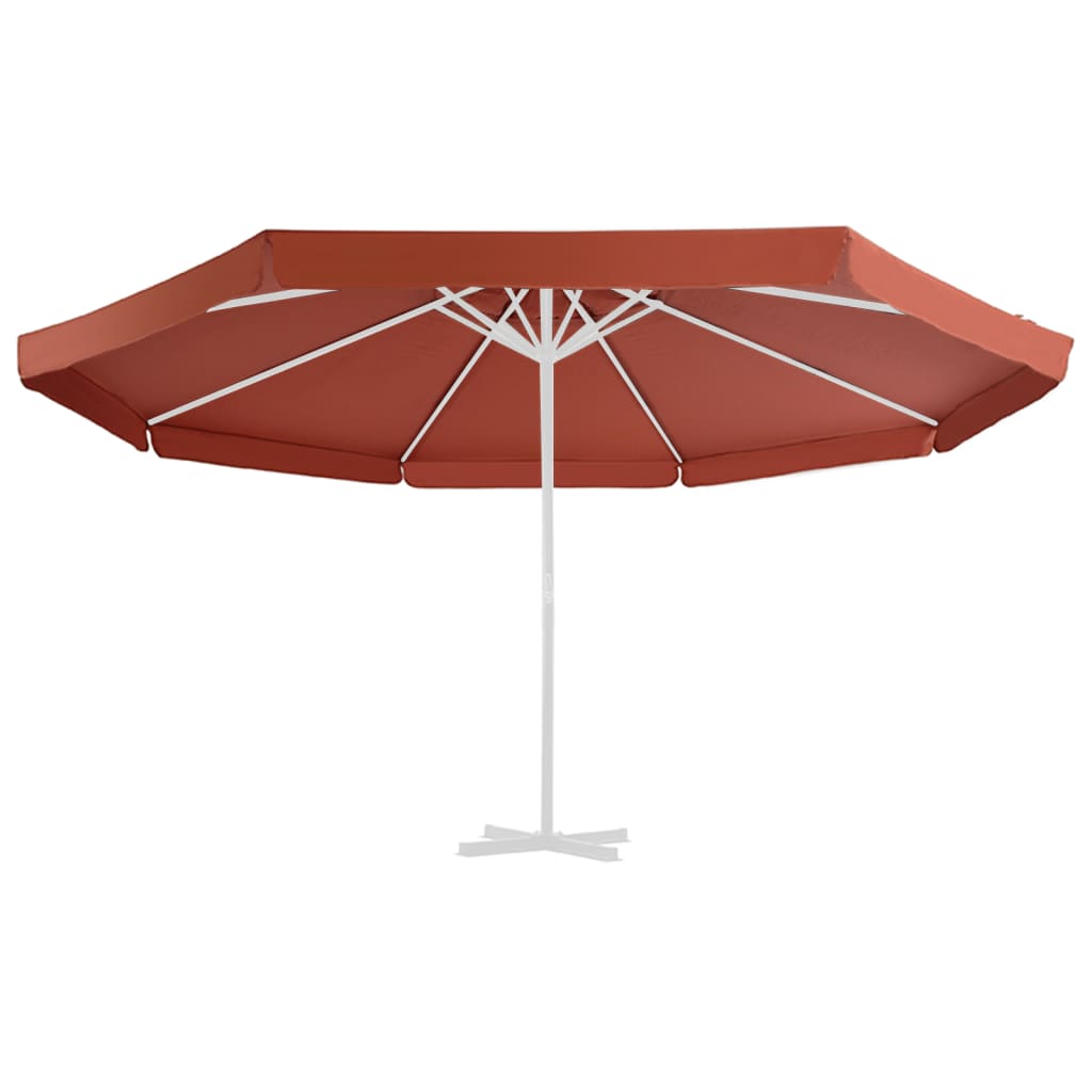  Reservtyg för parasoll terrakotta 500 cm