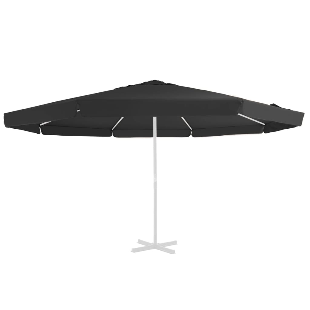  Reservtyg för parasoll svart 500 cm