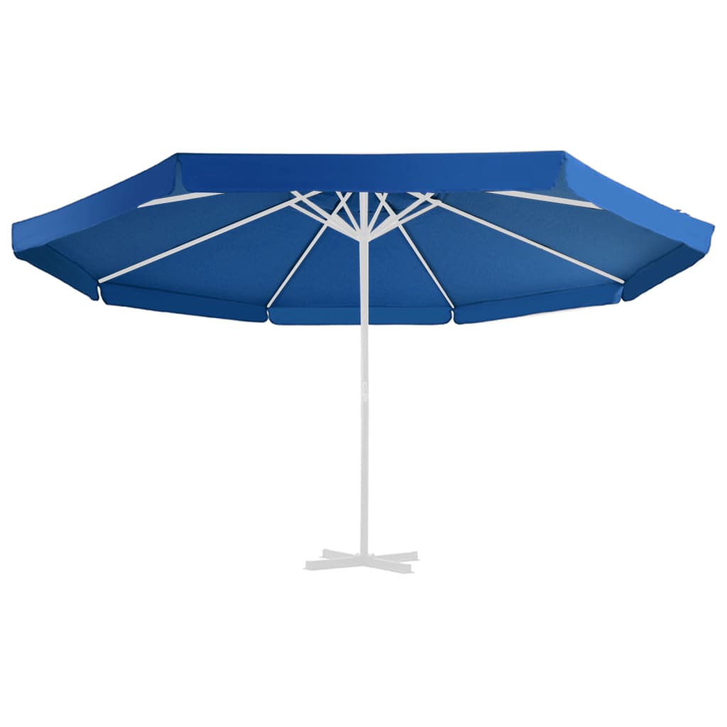  Reservtyg för parasoll azurblå 500 cm
