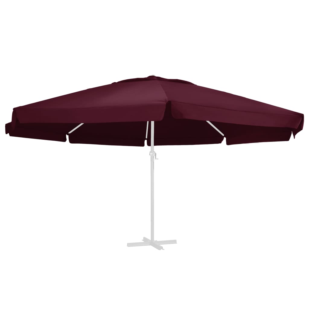  Reservtyg för parasoll vinröd 600 cm