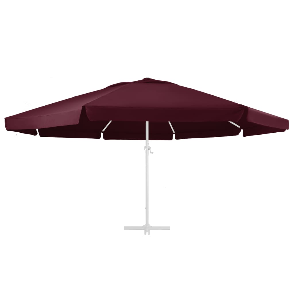 Reservtyg för parasoll vinröd 600 cm