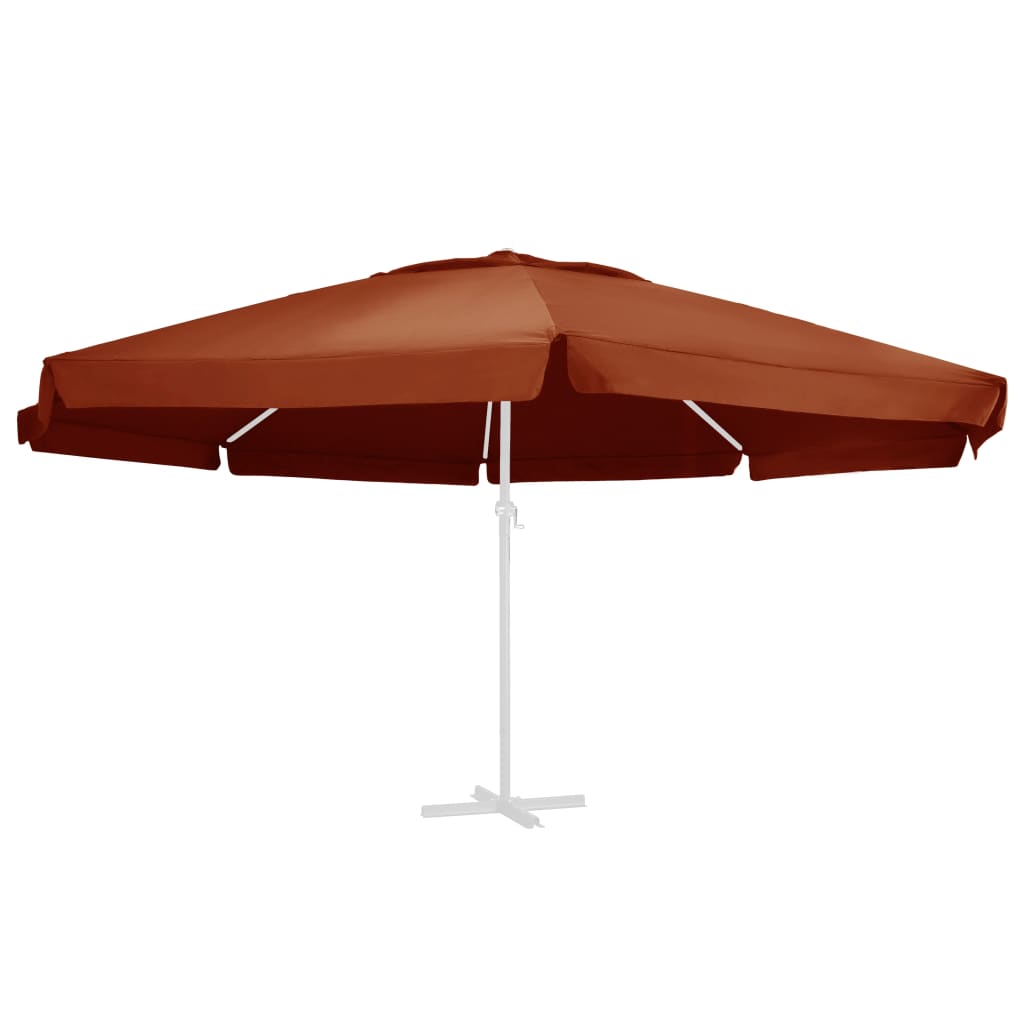  Reservtyg för parasoll terrakotta 600 cm