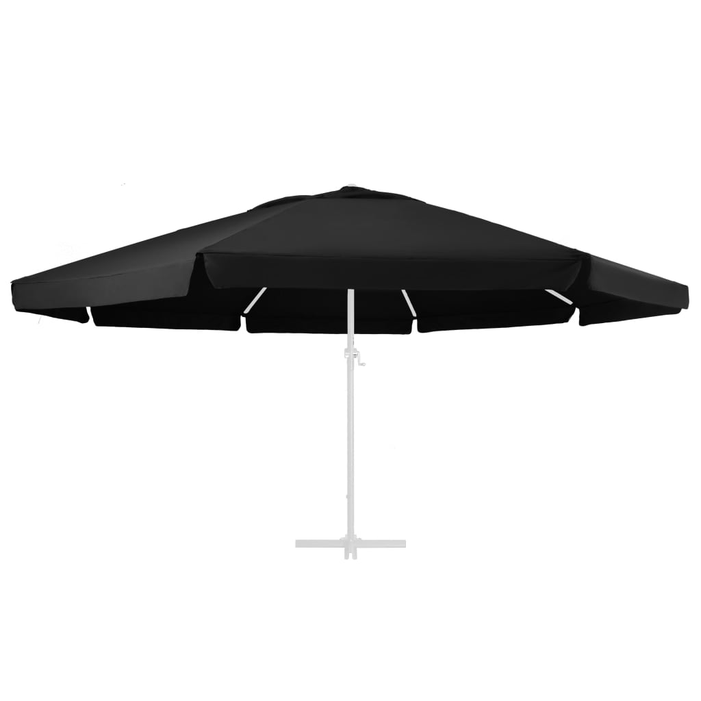  Reservtyg för parasoll svart 600 cm