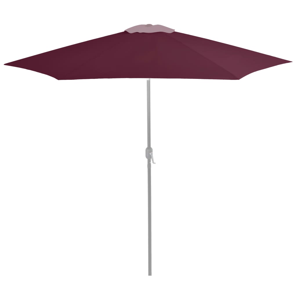  Reservtyg för parasoll vinröd 300 cm