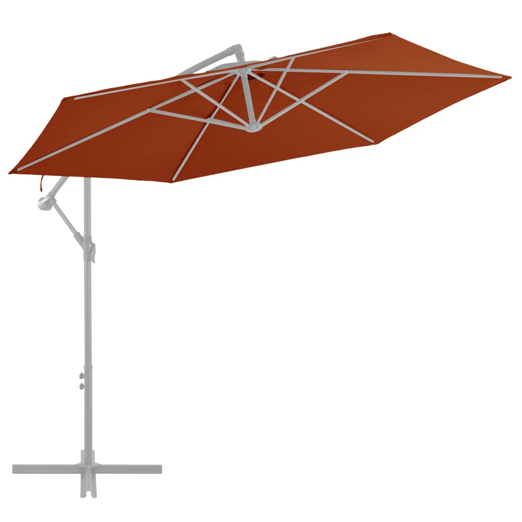  Reservtyg för frihängande parasoll terrakotta 300 cm