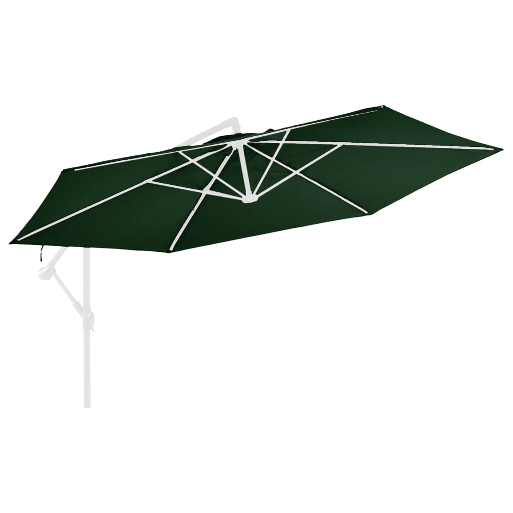  Reservtyg för frihängande parasoll grön 350 cm