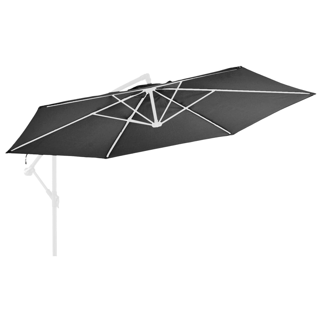  Reservtyg för frihängande parasoll antracit 350 cm