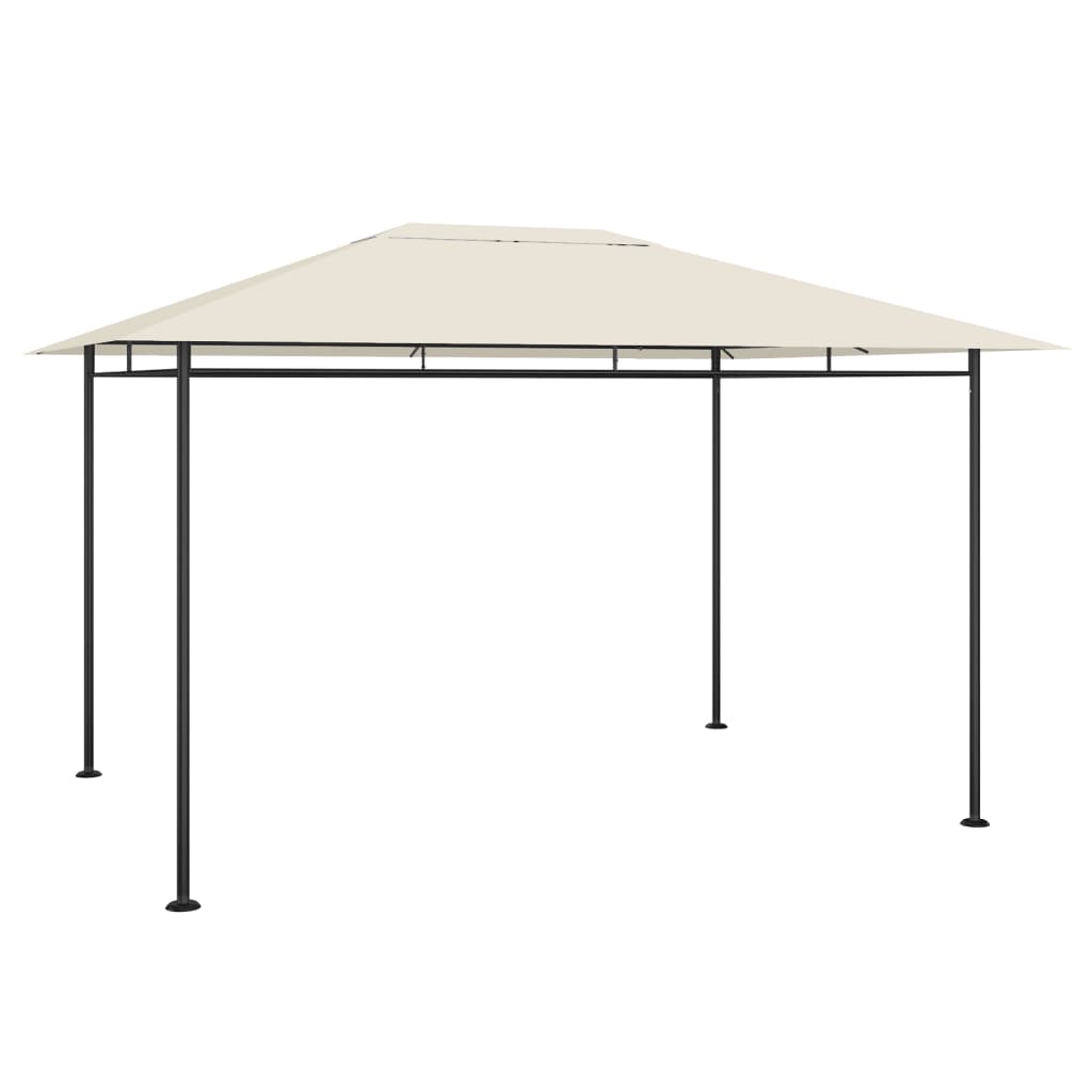  Paviljong 4x3x2,7 m taupe 180 g/m²