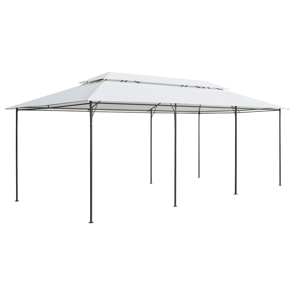  Paviljong 600x298x270 cm vit