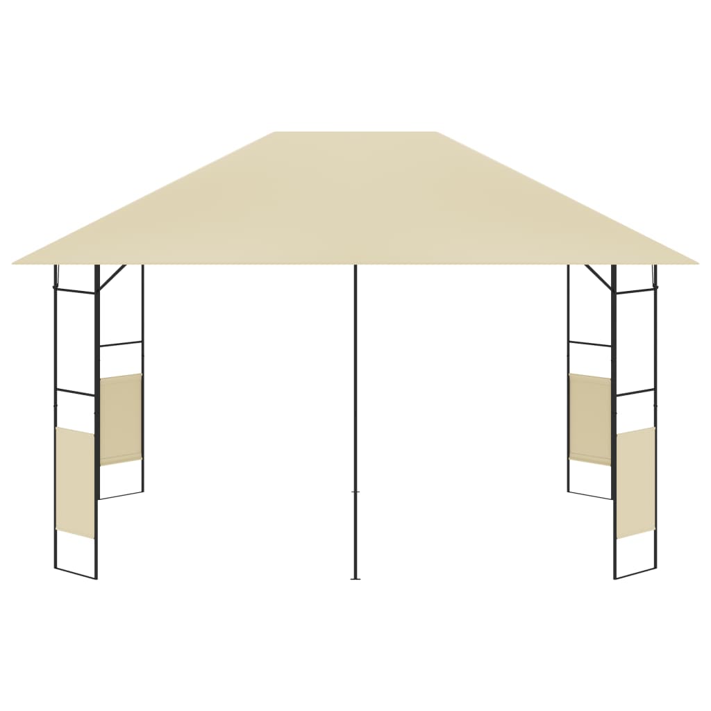  Paviljong 4x3 m gräddvit 160 g/m²