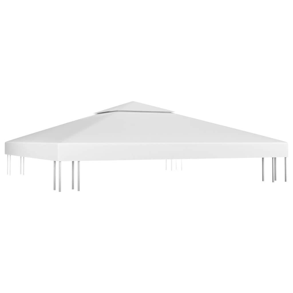  Paviljongtak med ventilering 310 g/m² 3x3 m vit