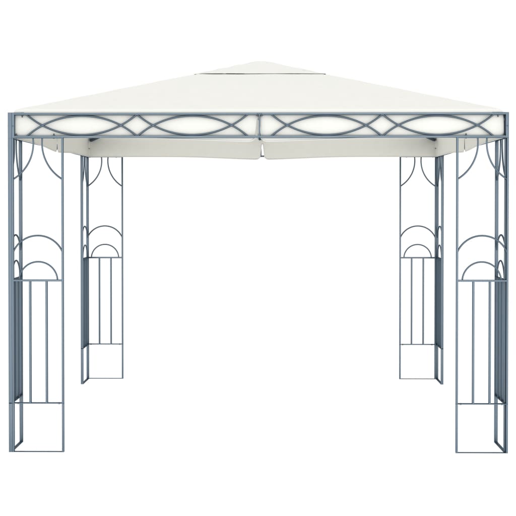  Paviljong 300x300 cm gräddvit