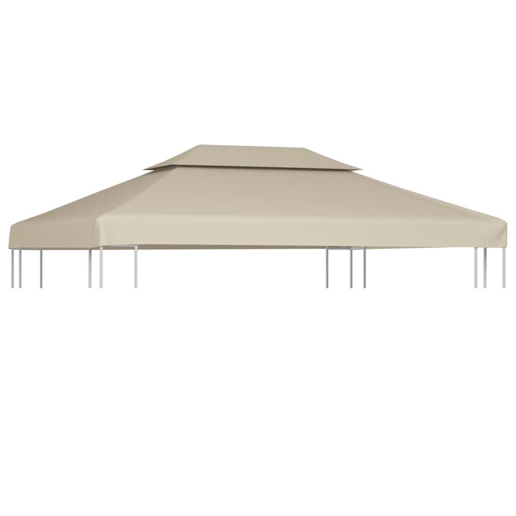  Paviljongtak 310 g/m² 3 x 4 m beige