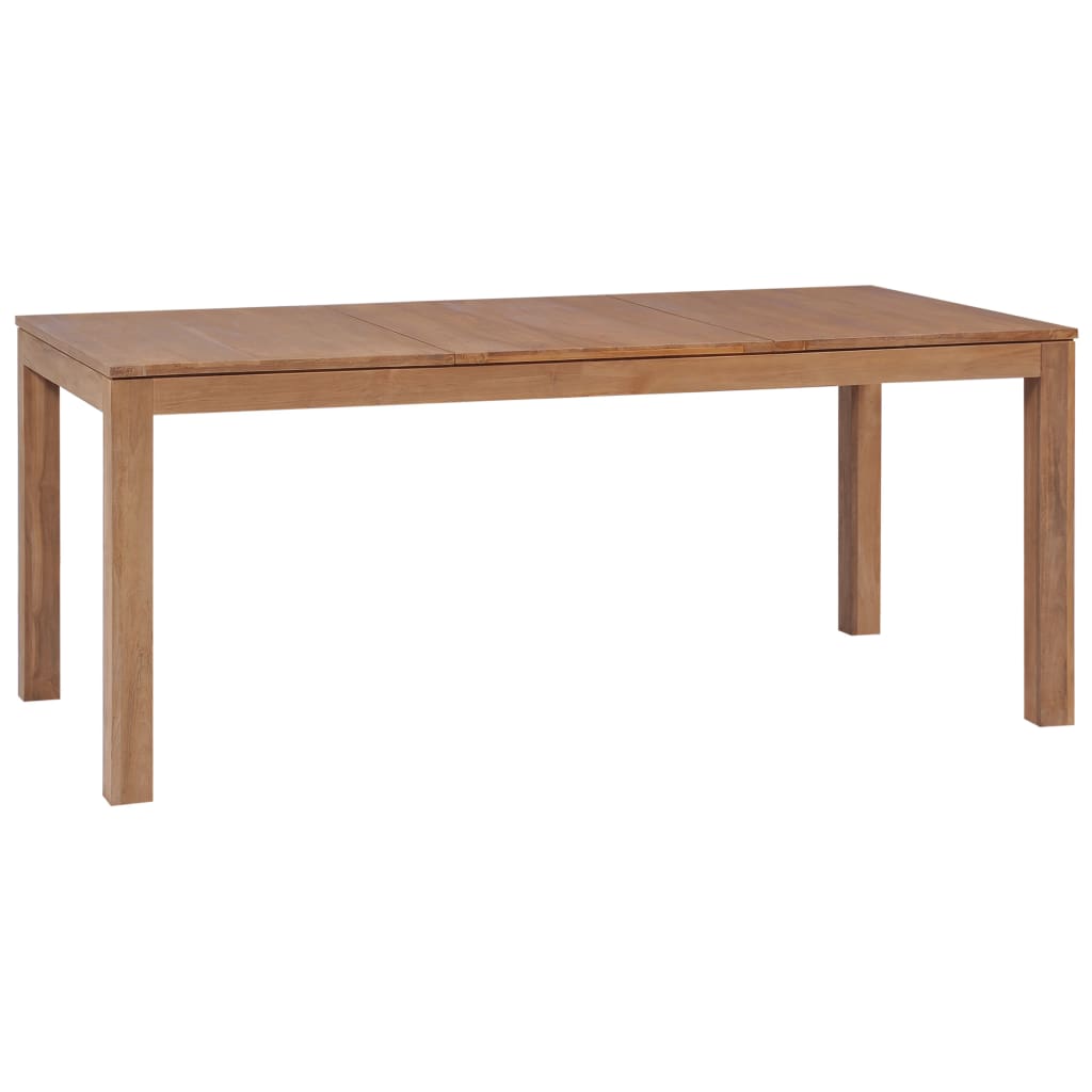  Matbord i massiv teak med naturlig finish 180x90x76 cm