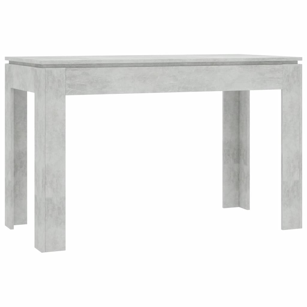  Matbord betonggrå 120x60x76 cm spånskiva