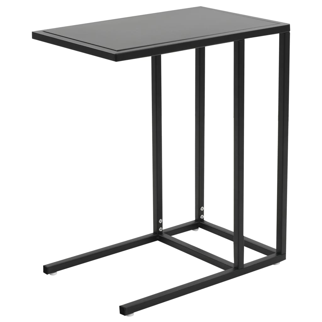  C-format bord metall 35x55x65 cm svart