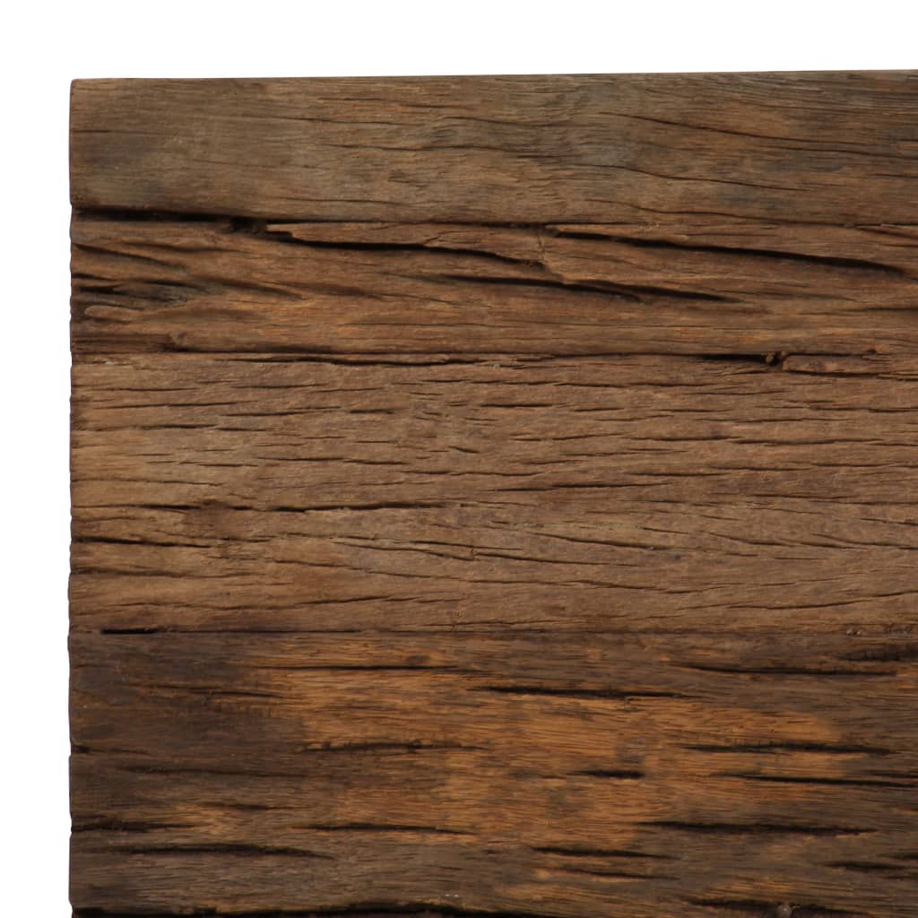  Konsolbord återvunnet trä och stål 120x35x76 cm