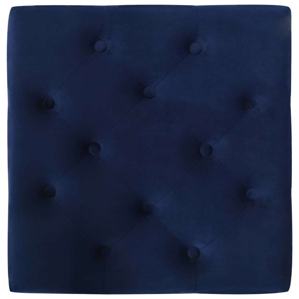  Pall marinblå 60x60x36 cm sammet