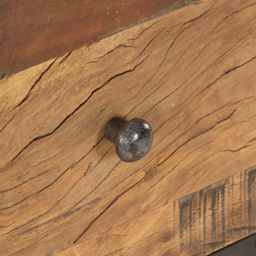  Soffbord 100x50x45 cm massivt återvunnet trä