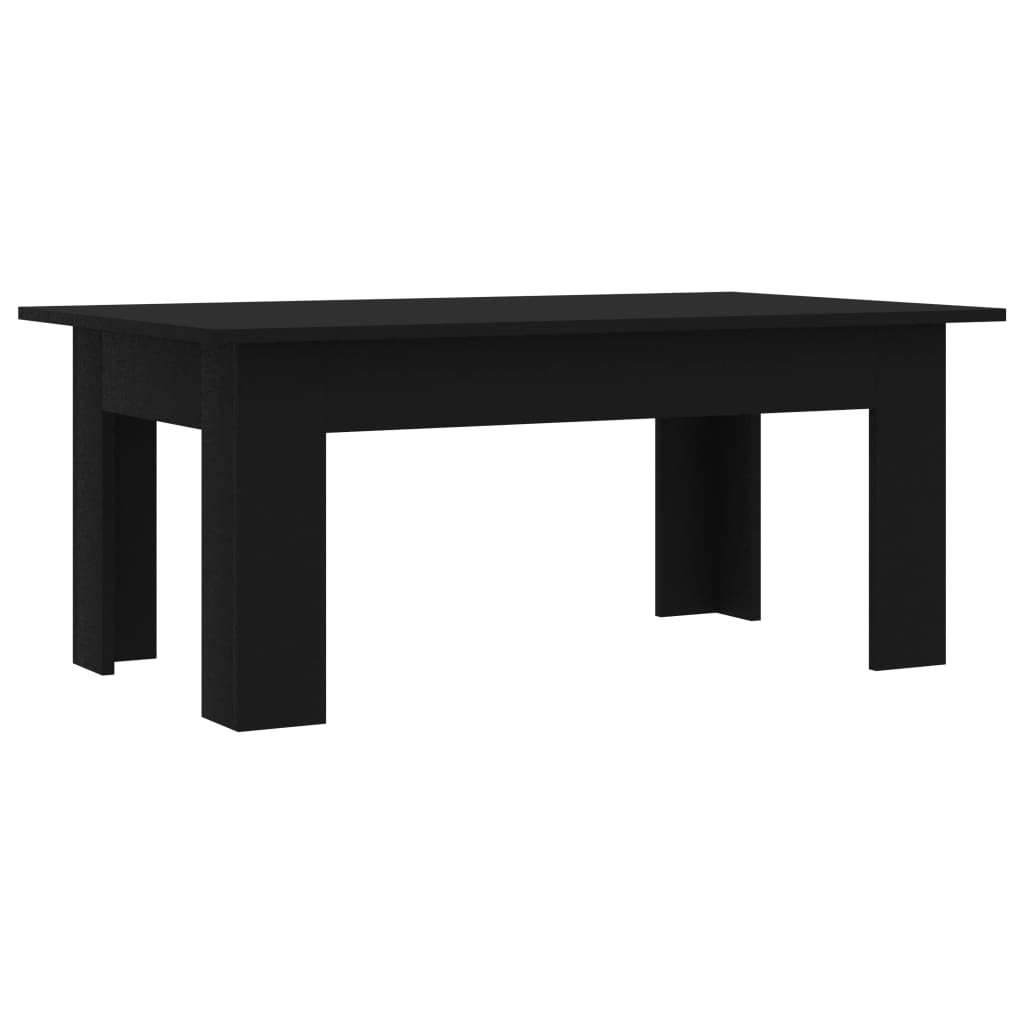  Soffbord svart 100x60x42 cm spånskiva