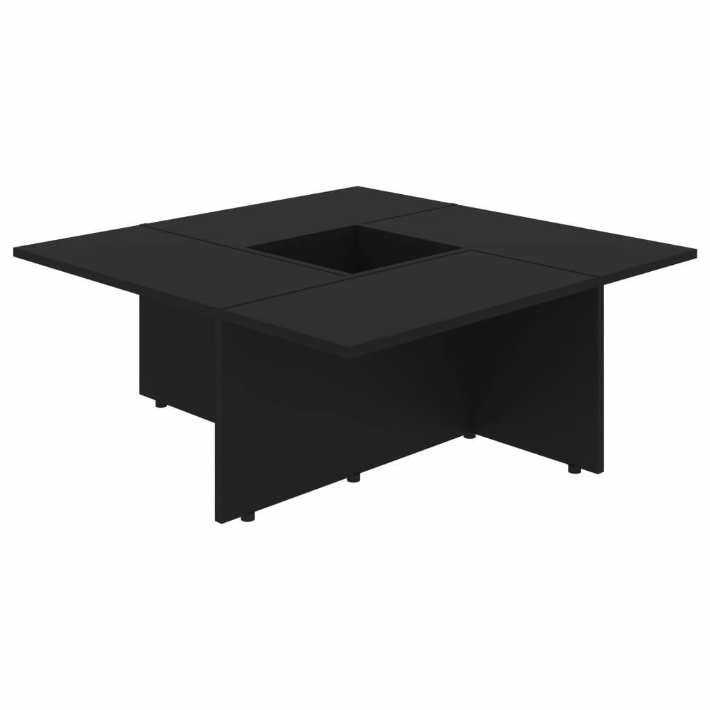  Soffbord svart 79,5x79,5x30 cm spånskiva