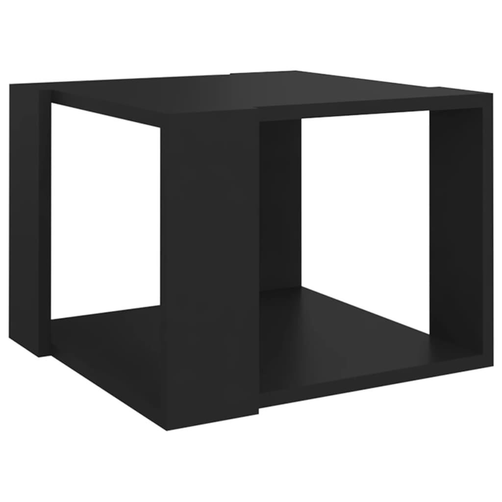 Soffbord svart 40x40x30 cm spånskiva