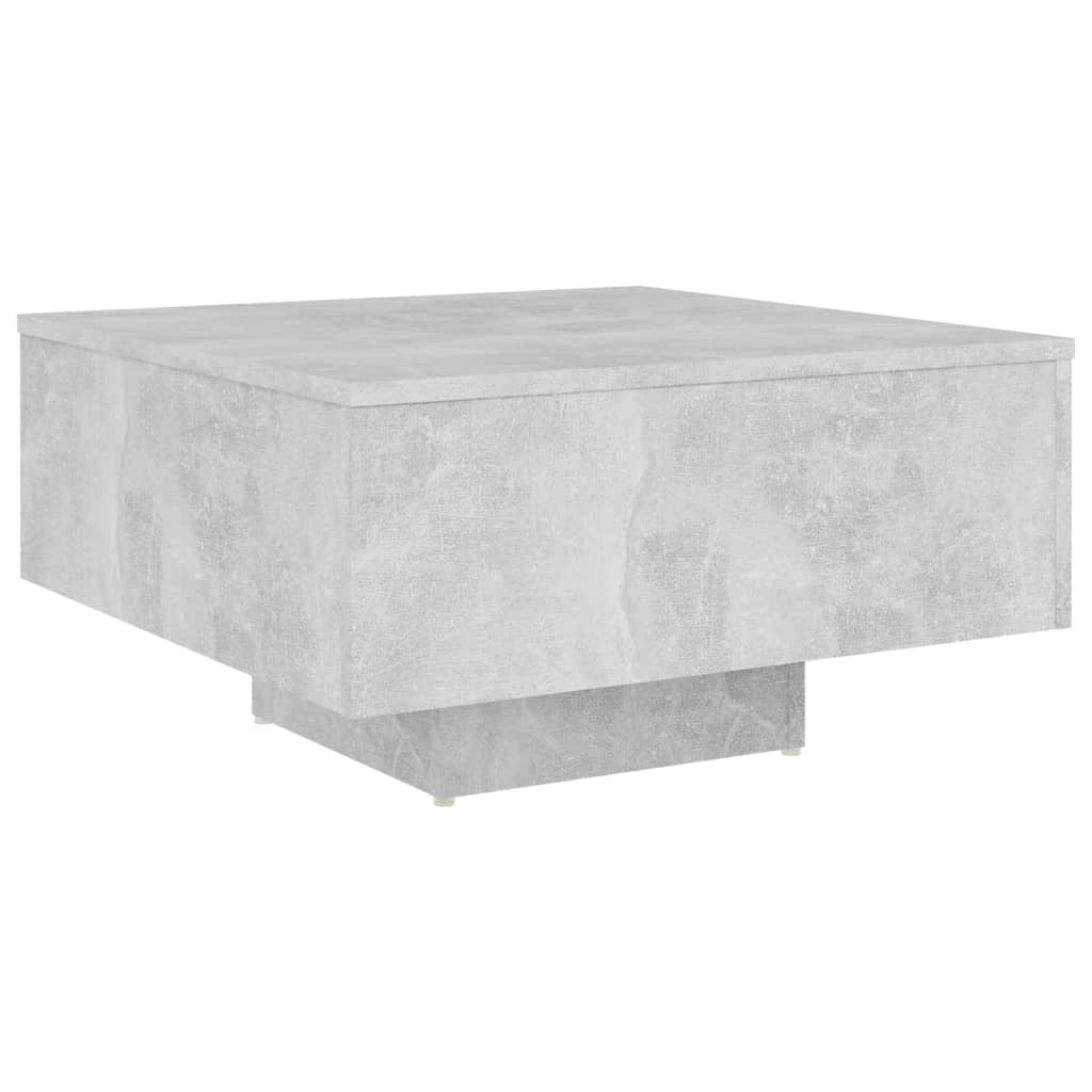  Soffbord betonggrå 60x60x31,5 cm spånskiva