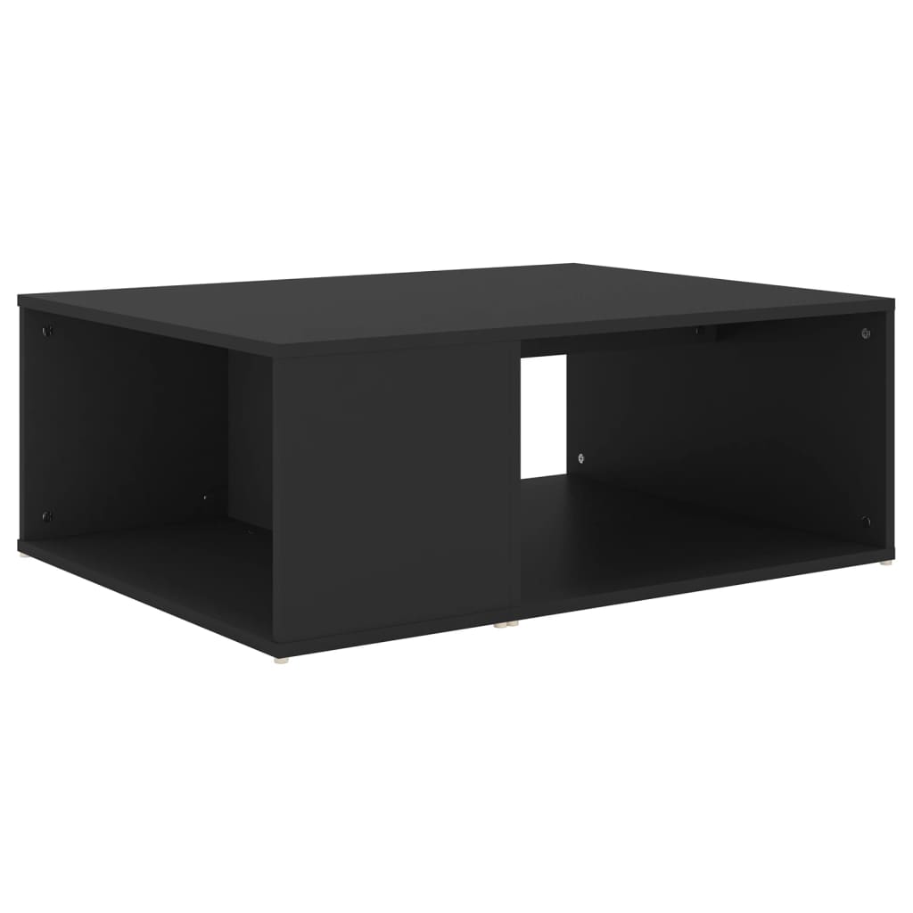  Soffbord svart 90x67x33 cm spånskiva