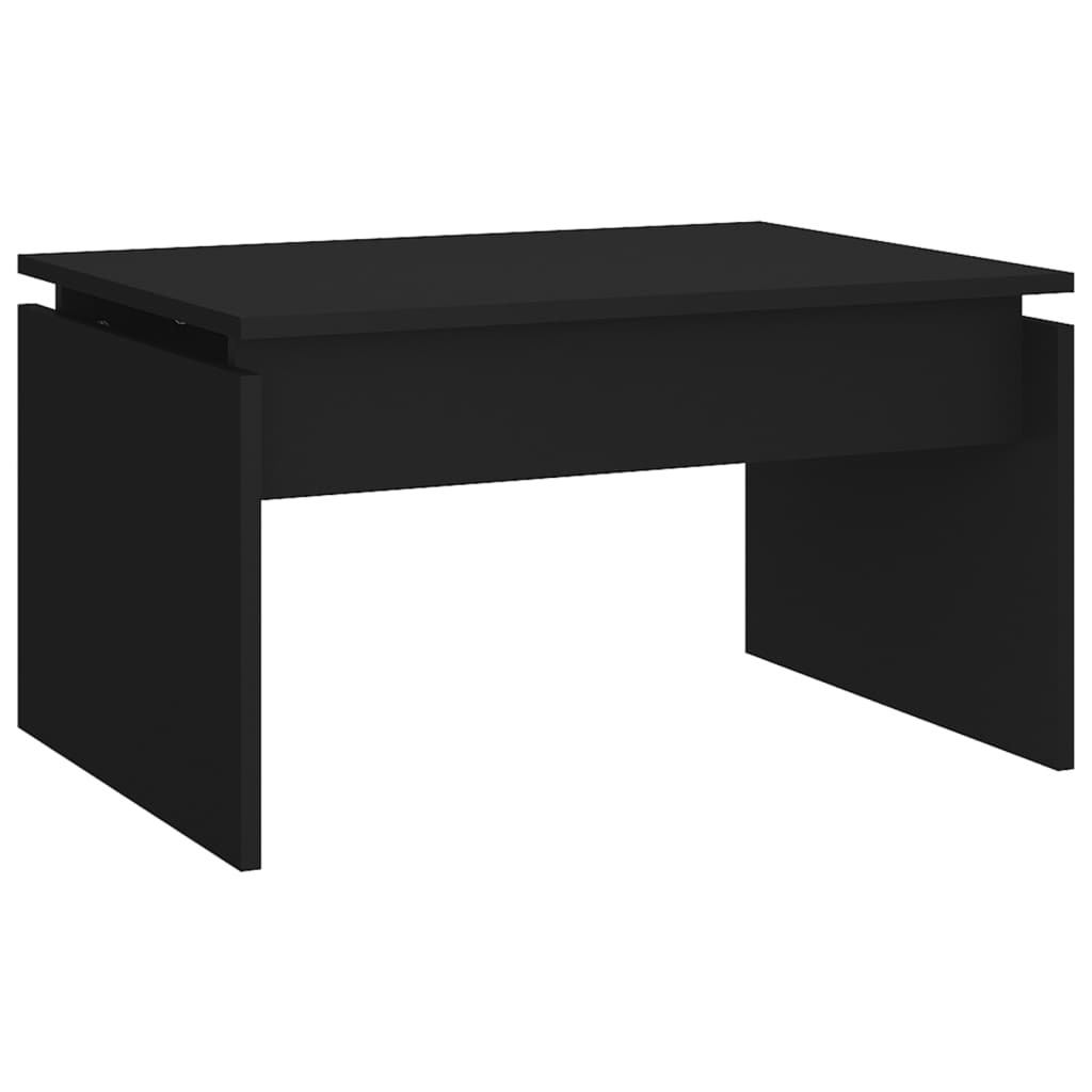  Soffbord svart 68x50x38 cm spånskiva