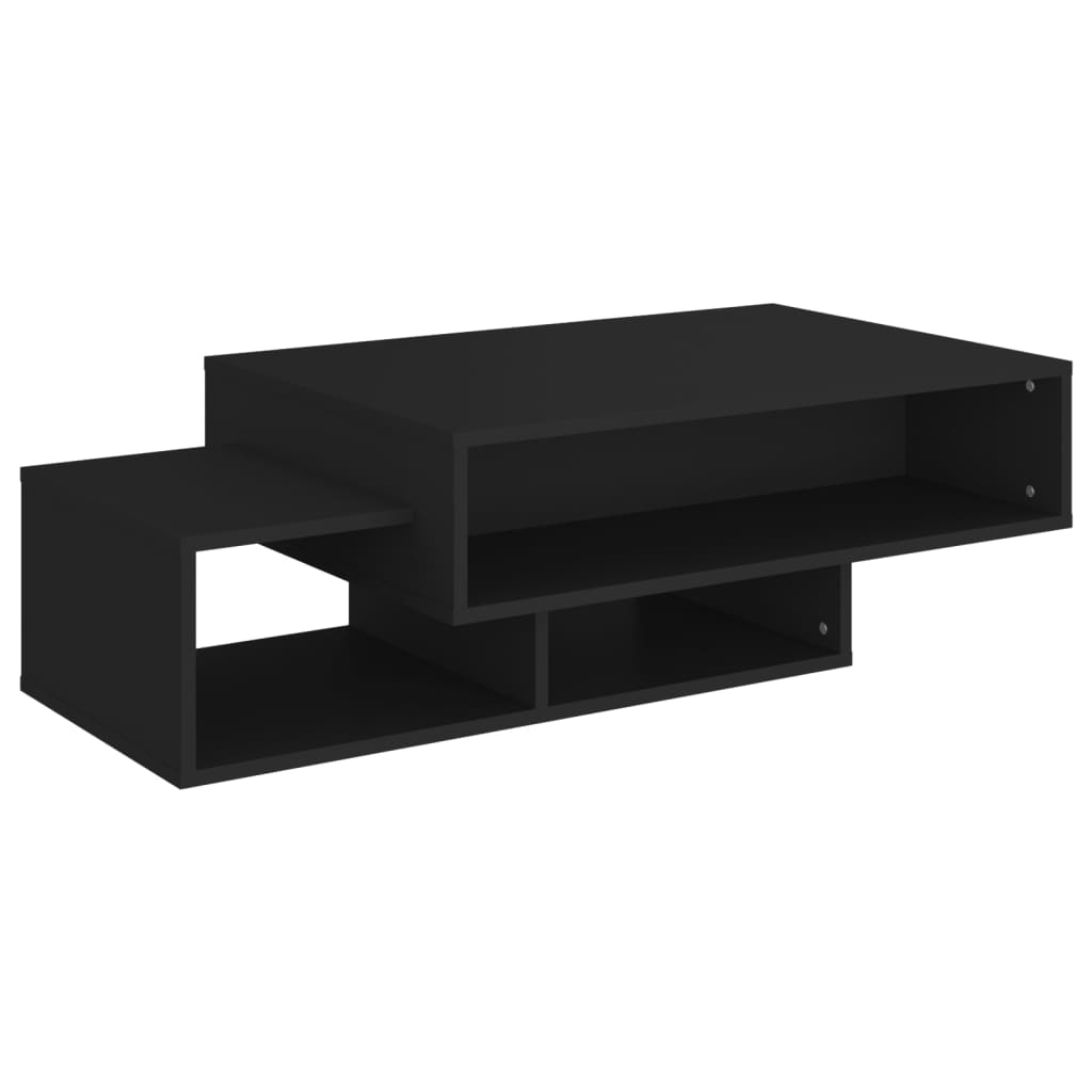  Soffbord svart 105x55x32 cm spånskiva