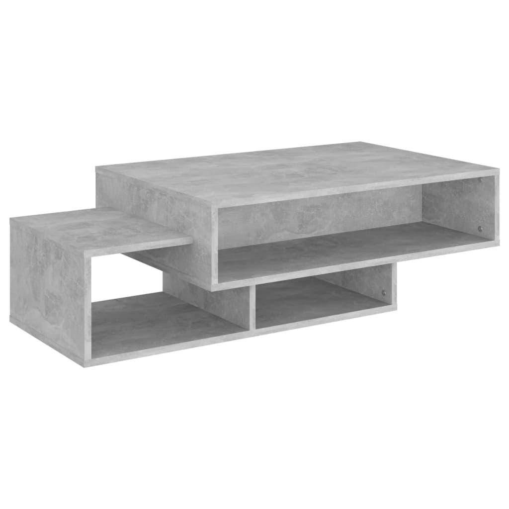  Soffbord betonggrå 105x55x32 cm spånskiva
