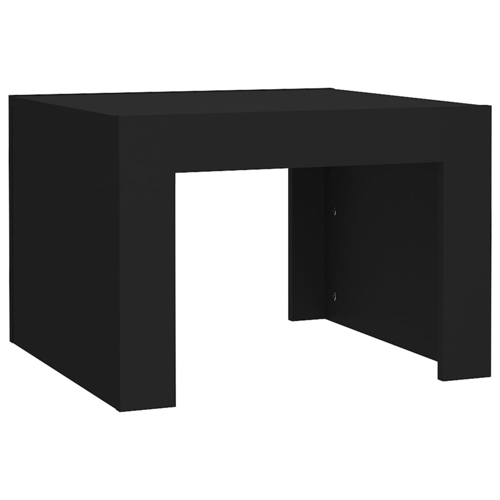  Soffbord svart 50x50x35 cm spånskiva