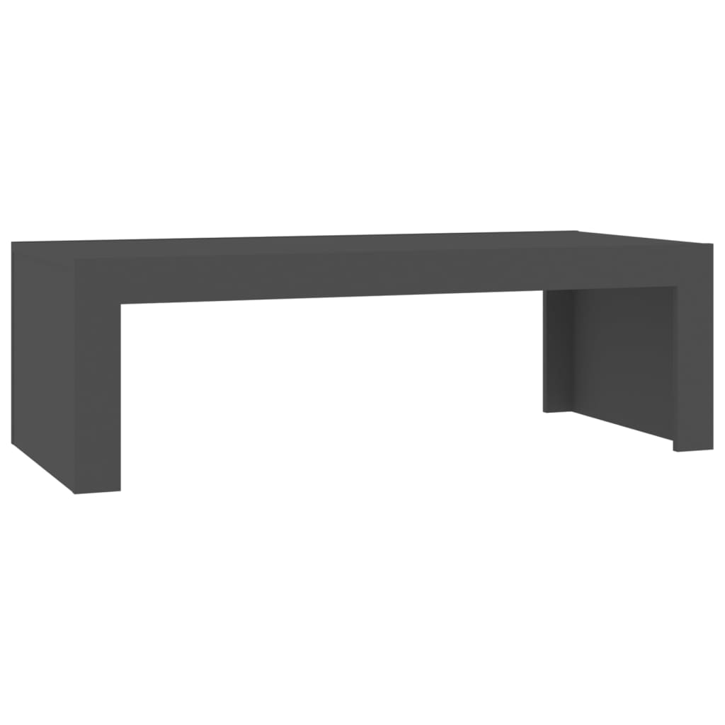  Soffbord grå 110x50x35 cm spånskiva