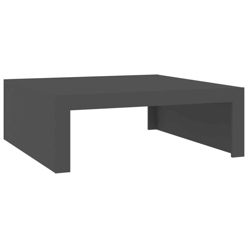  Soffbord grå 100x100x35 cm spånskiva