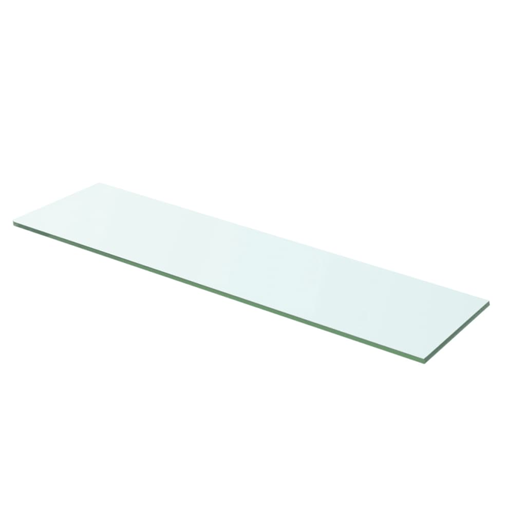  Hyllplan glas genomskinlig 60x12 cm