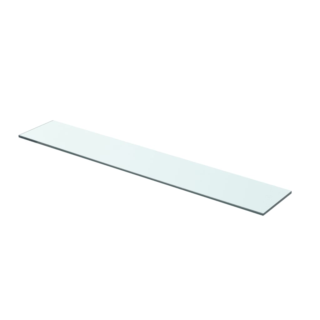  Hyllplan glas genomskinlig 70x12 cm