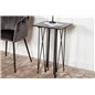 Stone - Side Table Square 40*40 - Artifical Stone / Black