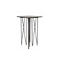 Stone - Side Table Square 40*40 - Artifical Stone / Black