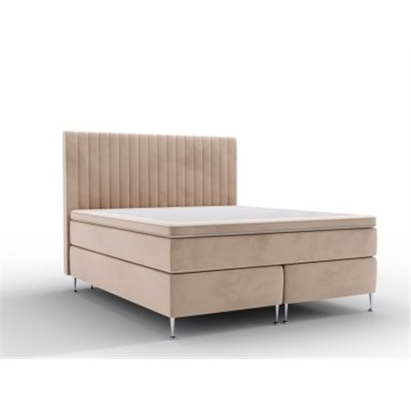 Tidö Velvet Continental Bed in Velvet 180x200 cm + Sänkypaketti Smooth sängynpäädyllä ja vuodevaatteilla