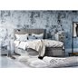 Tidö Velvet Continental Bed in Velvet 180x200 cm + Sänkypaketti Smooth sängynpäädyllä ja vuodevaatteilla
