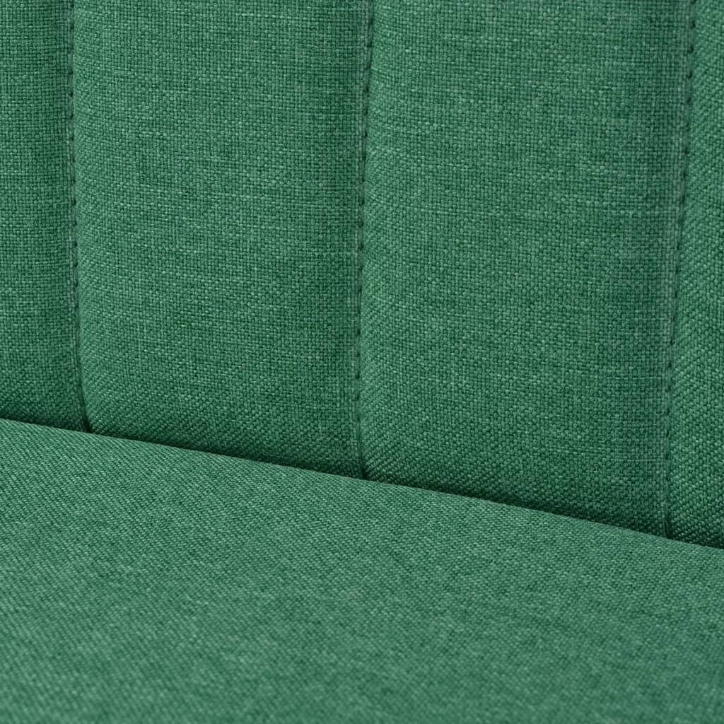  Soffa 117x55,5x77 cm tyg grön