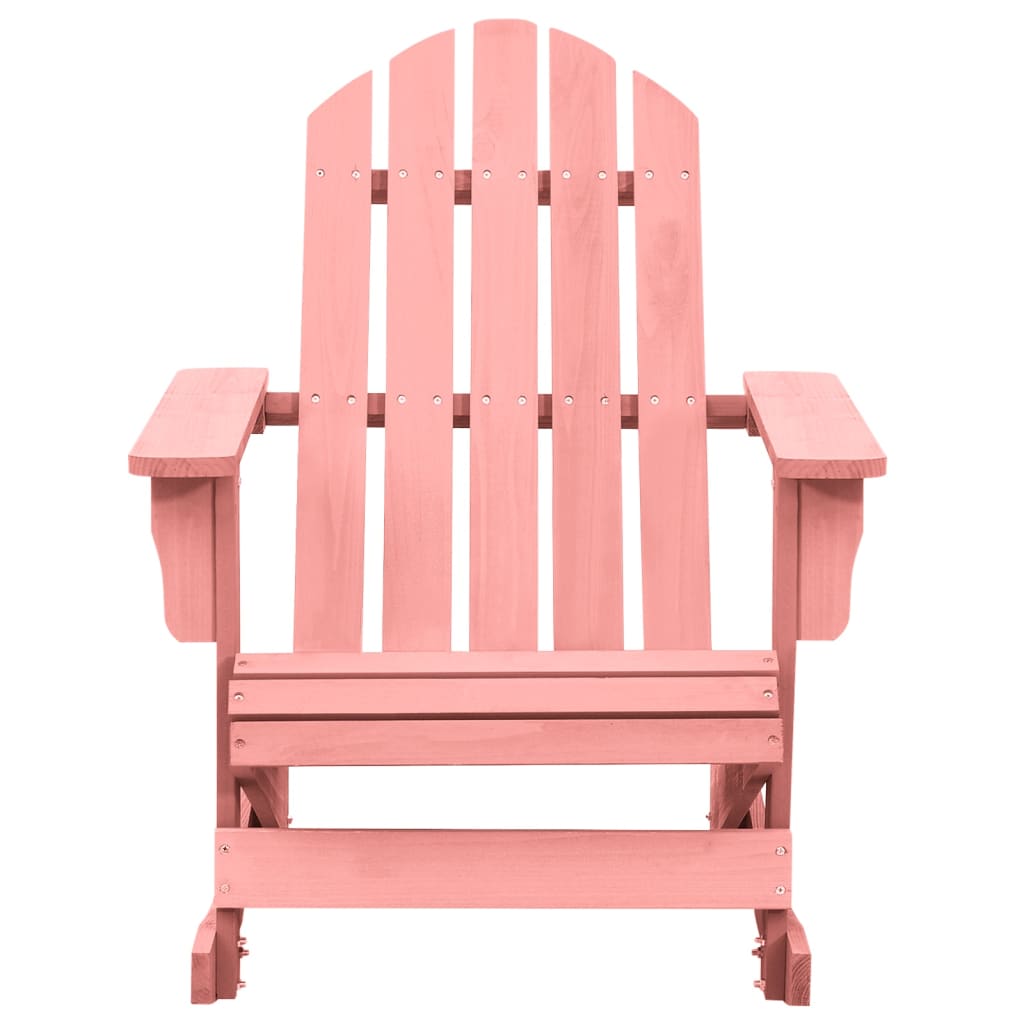  Gungstol adirondack massivt granträ rosa