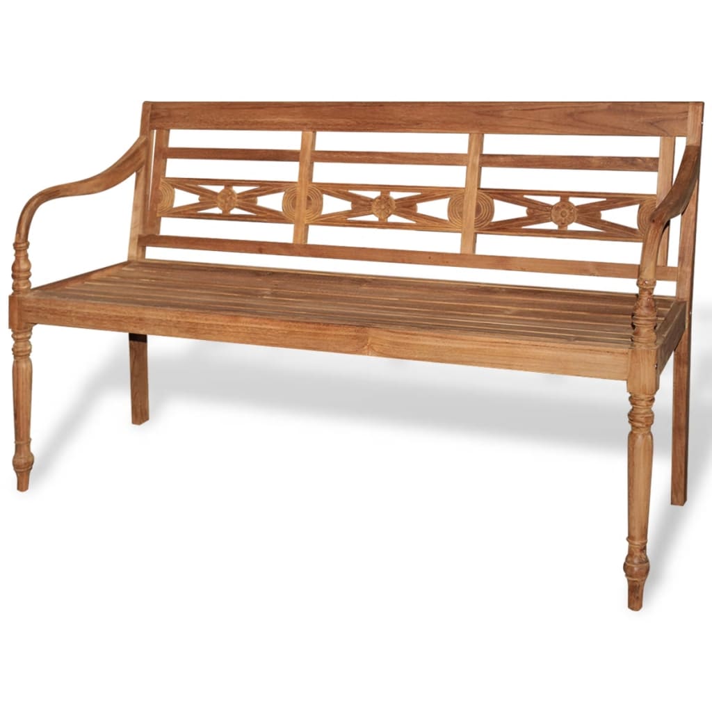  Bataviabänk 150 cm teak