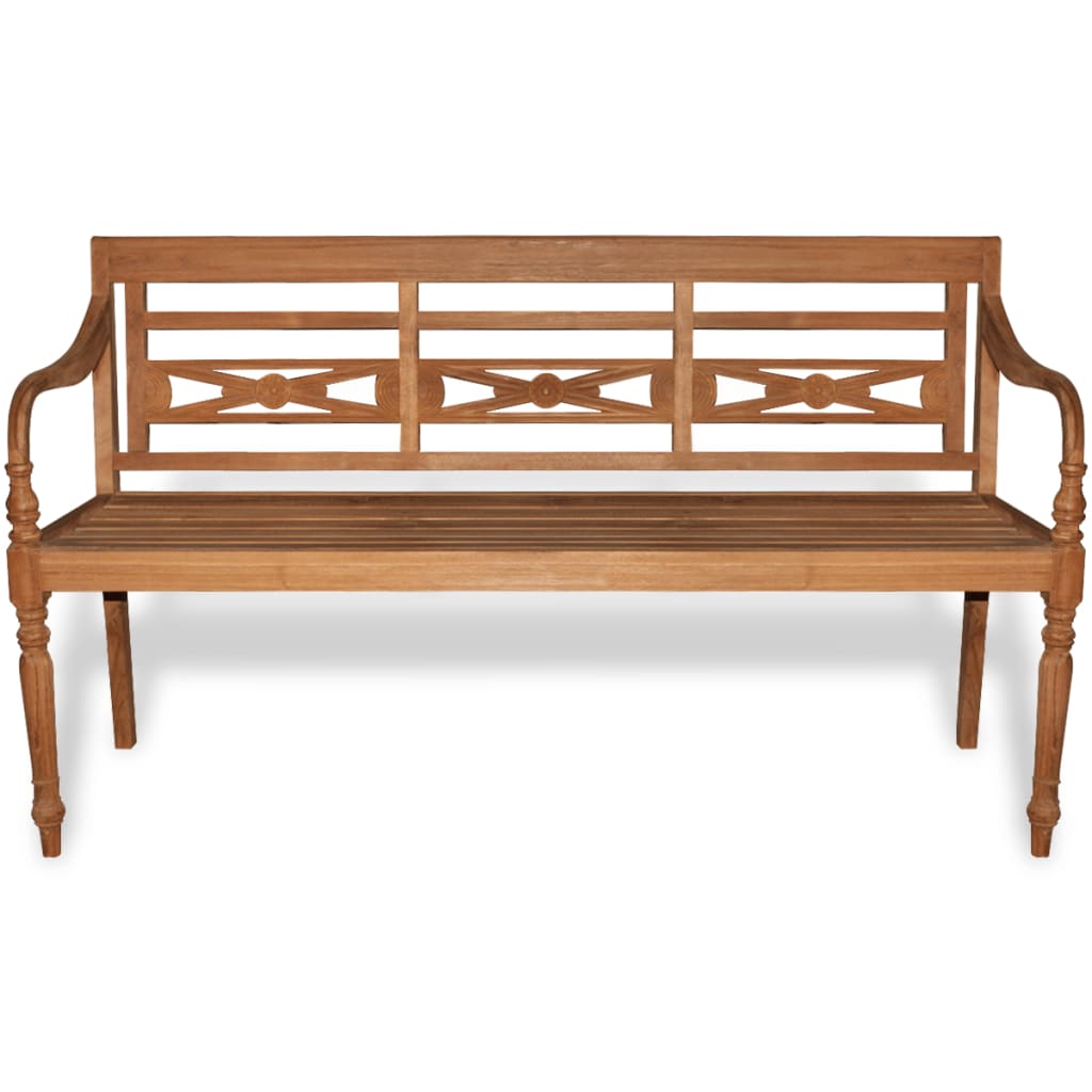  Bataviabänk 150 cm teak