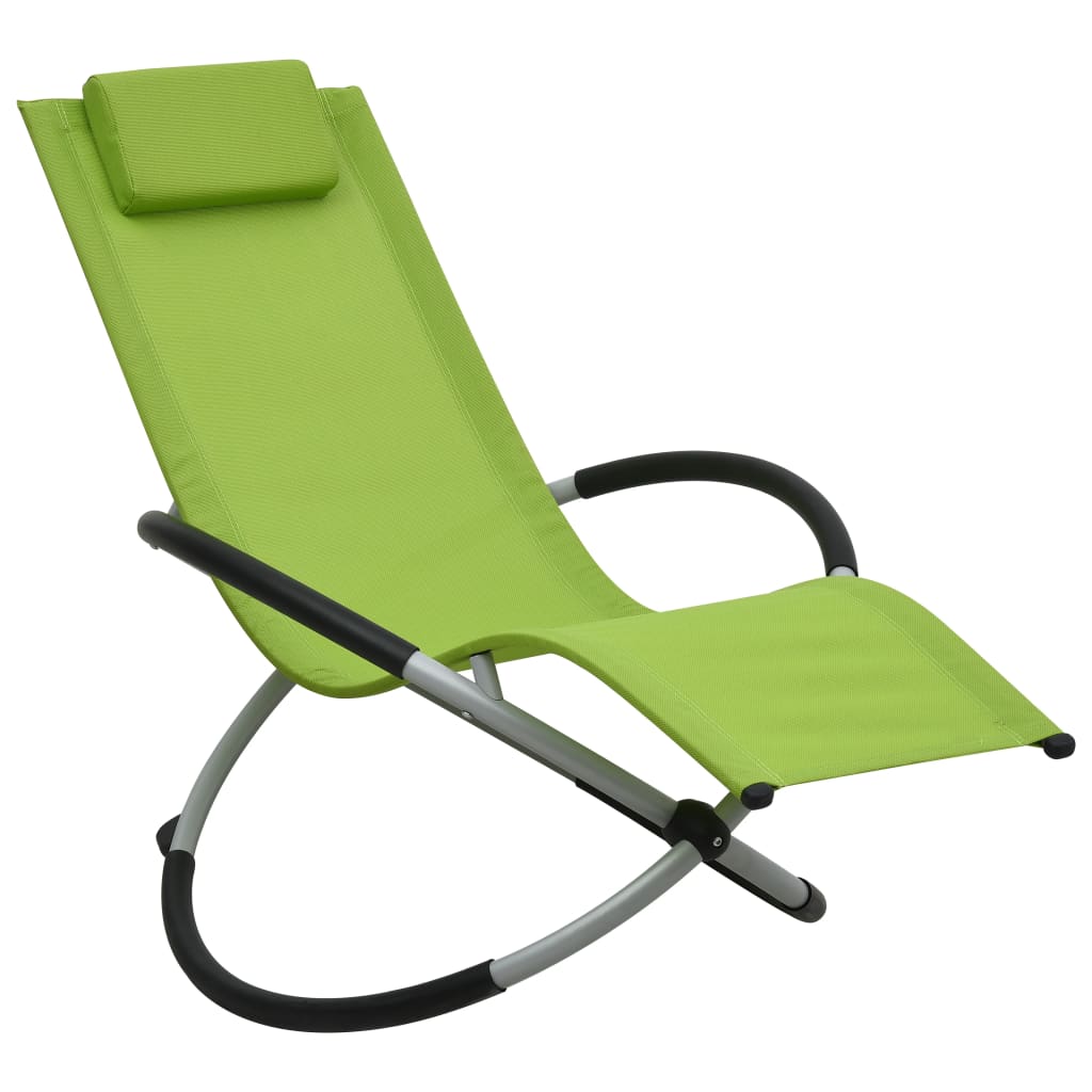  Solstol för barn stål grön