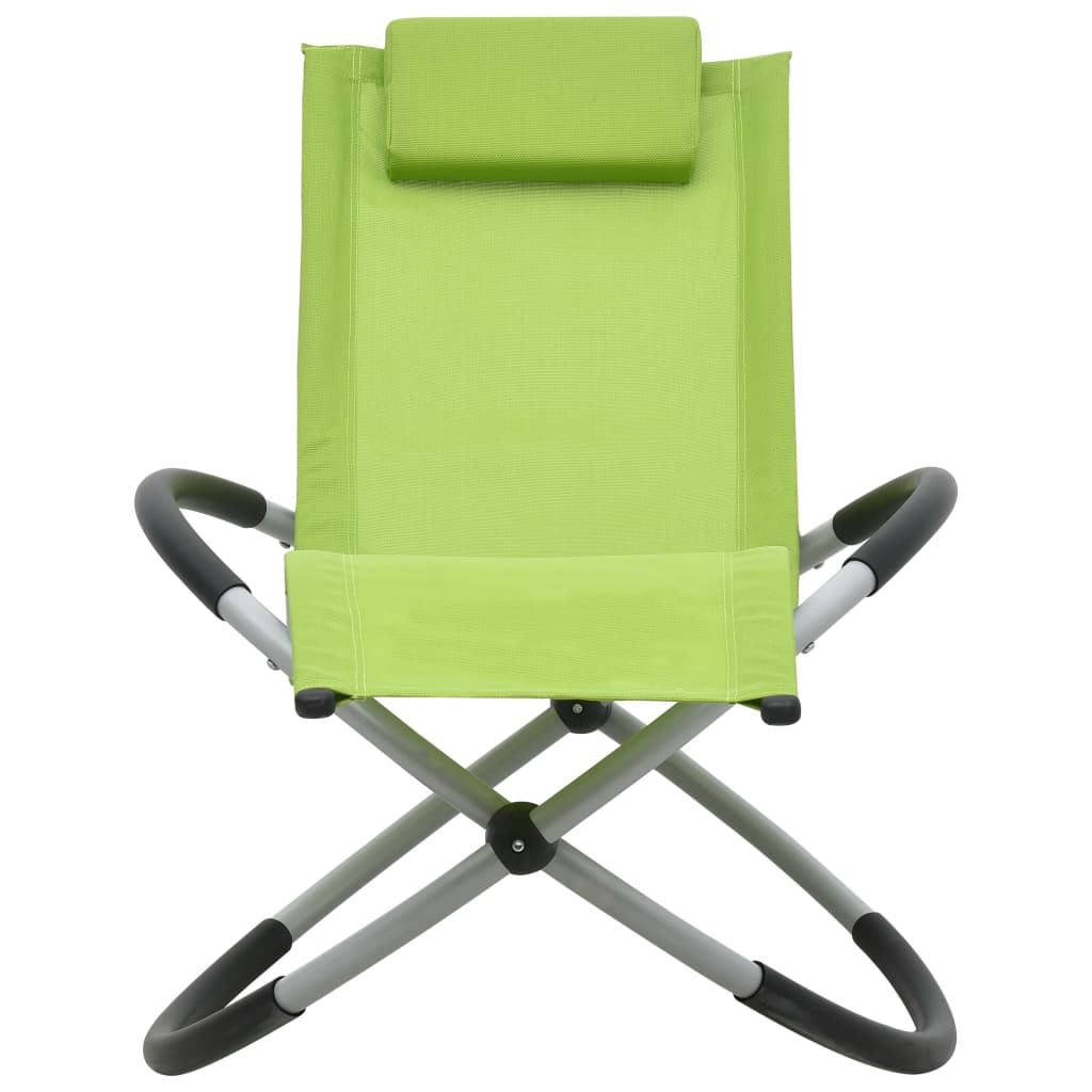  Solstol för barn stål grön
