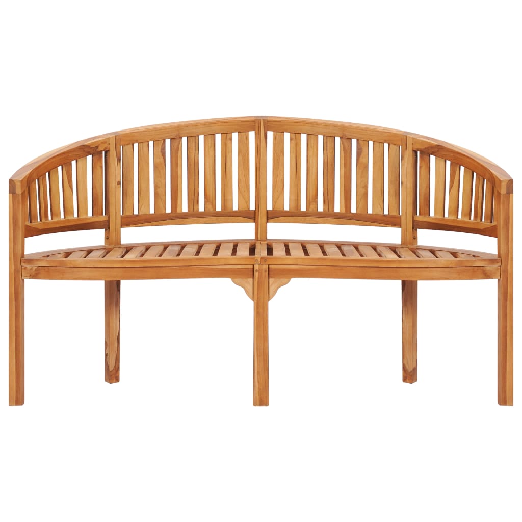  Bananbänk 151 cm massiv teak